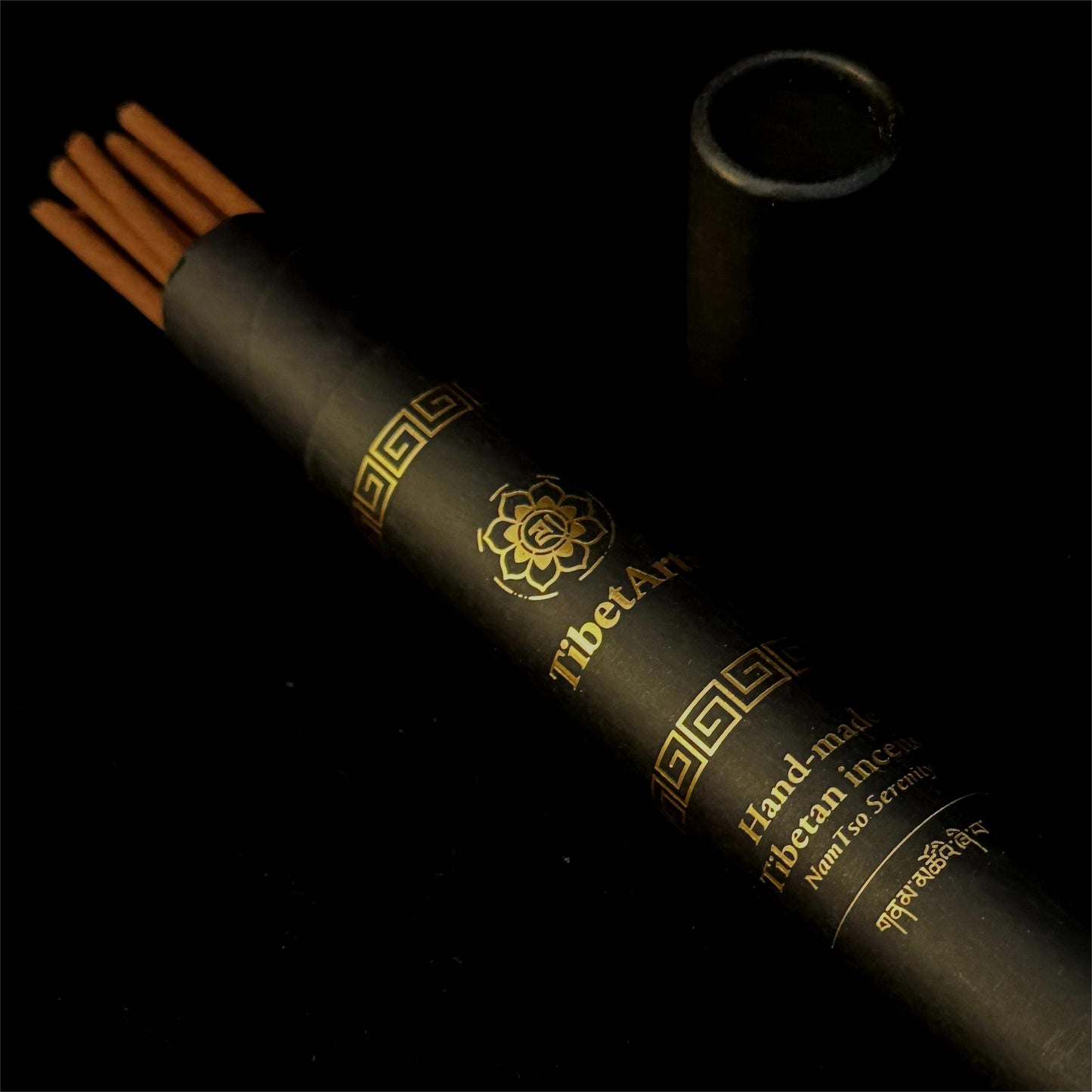 Hand-made Tibetan incense - NamTso Serenity: Crafted from Himalayan Herbs, Soothes Stress and Anxiety, Ideal for Meditation and Bedtime