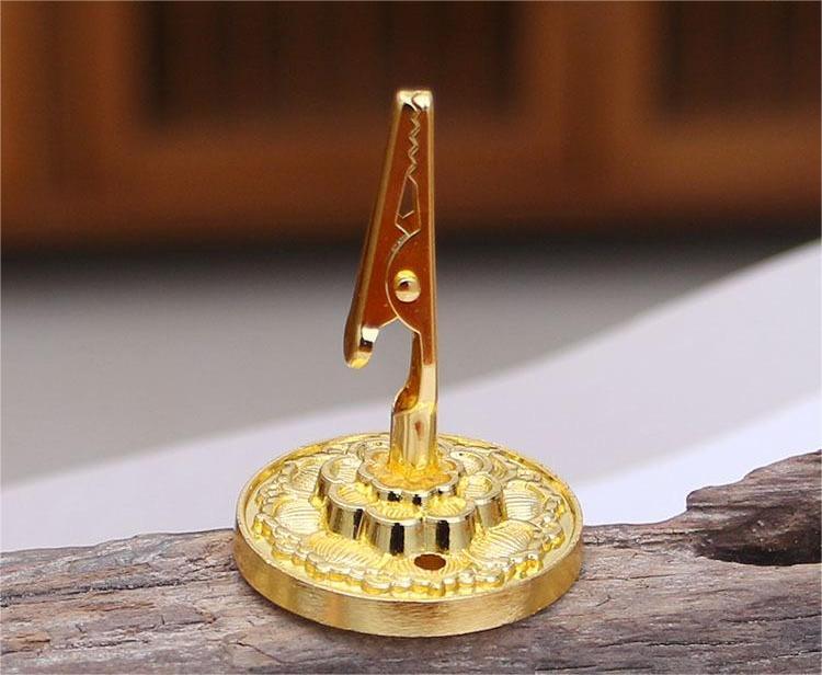 Alloy Lotus Incense Holder, Incense Stand, Stick Incense, Coil Incense, Zen-style Tibetan Incense Holder, Incense Tongs, Incense Support, Incense Burner, Household Incense Base.