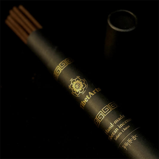 Hand - made Tibetan Incense Solaris Lhasa: Hand - crafted with Himalayan Herbs for Calming Yoga and Mindfulness