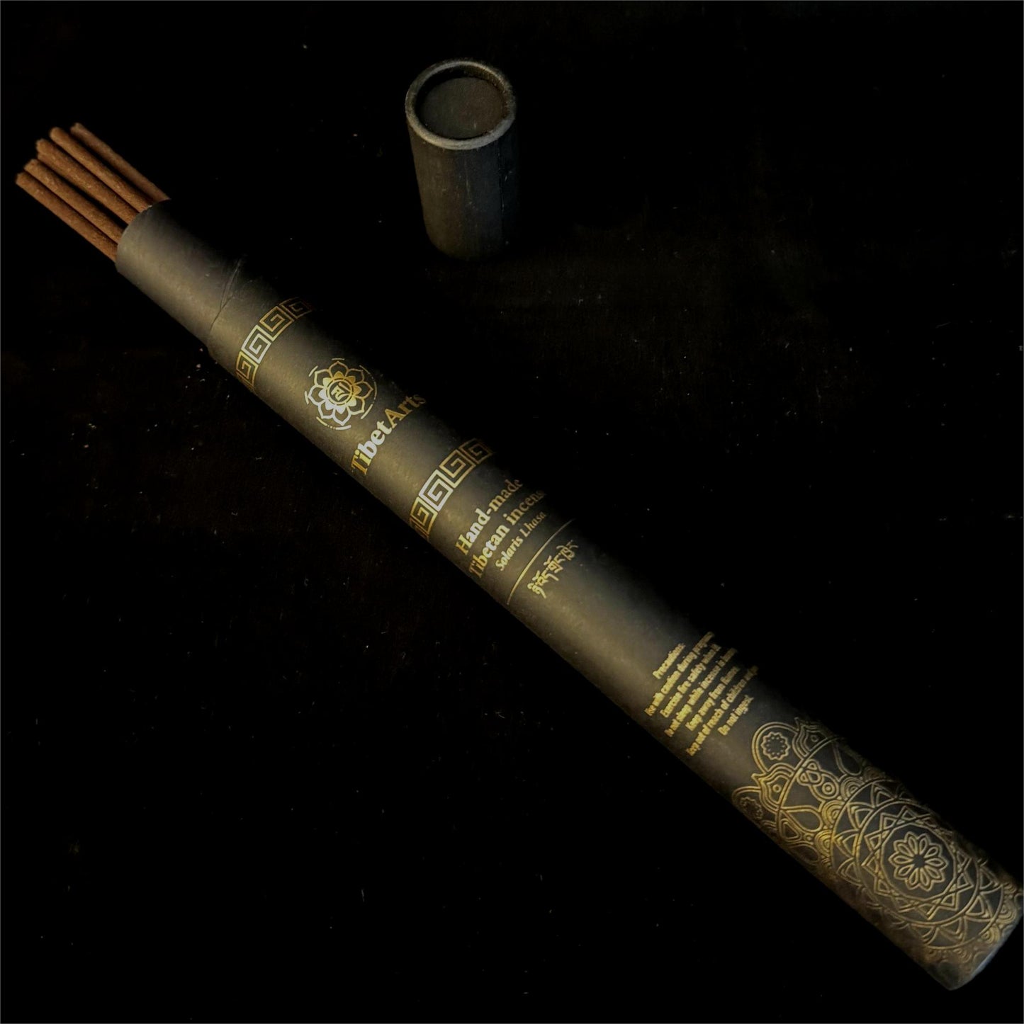 Hand - made Tibetan Incense Solaris Lhasa: Hand - crafted with Himalayan Herbs for Calming Yoga and Mindfulness