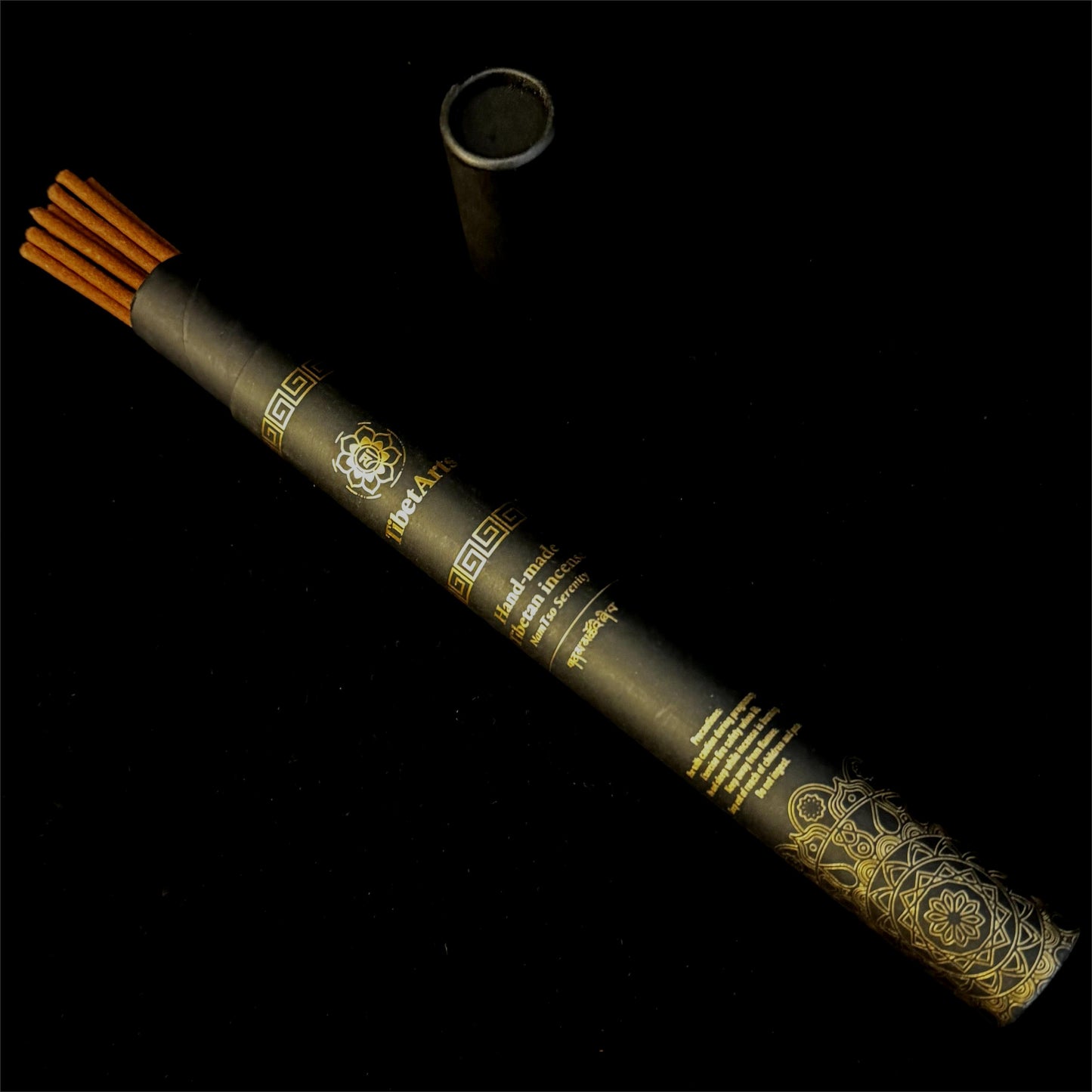 Hand-made Tibetan incense - NamTso Serenity: Crafted from Himalayan Herbs, Soothes Stress and Anxiety, Ideal for Meditation and Bedtime